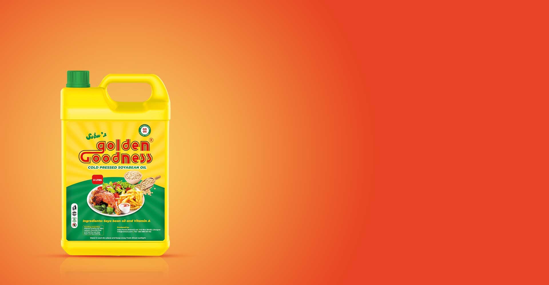 Golden Goodness Cooking Oil